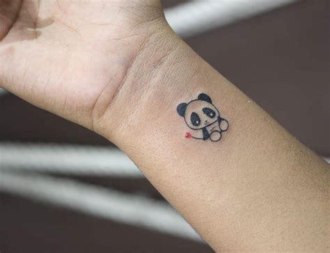 101 Amazing Panda Tattoo Ideas You Need To See Panda Tattoo Small