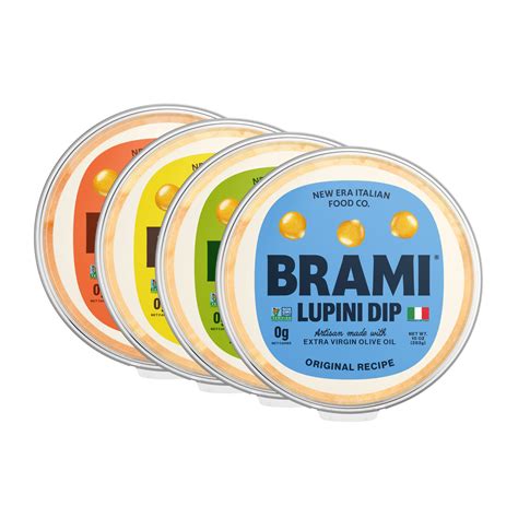 Lupini Bean Dip Variety Pack Keto Paleo Vegan 0g Net Carbs