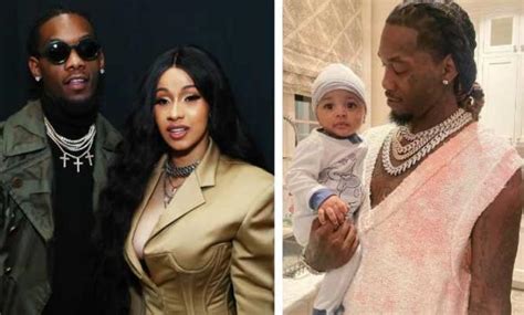 Cardi B Offset S Son Wave Making Waves With Money In New Photos Gossip Herald