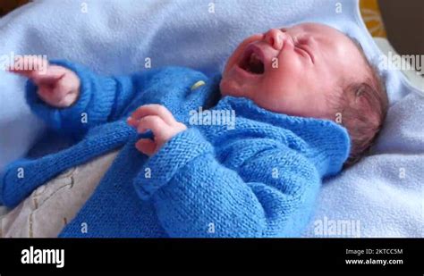 Newborn Baby Boy Crying On Stock Videos And Footage Hd And 4k Video