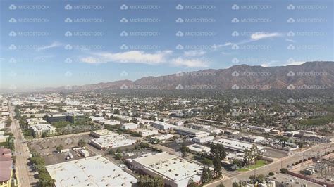 Aerial Shot Of Neighborhood And Mountains In Glendale Ca Youtube