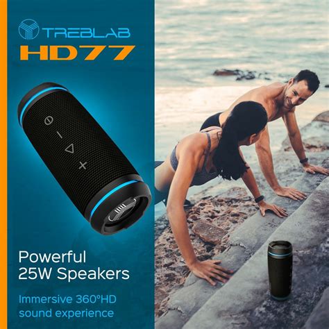 Treblab Hd77 Best Bluetooth Speaker Portable Grelly Usa