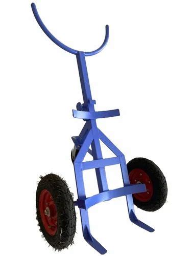 Mild Steel Drum Trolley At Rs 6500 Piece MS Drum Lift Trolley In Indore ID 27309881188