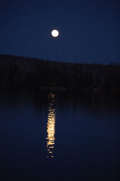 Super Moon Over Lake Nosbonsing Super Moon Lake Canada Memories