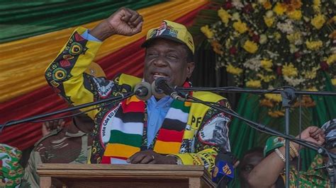 Emmerson Mnangagwa Toma Juramento Como Presidente De Zimbabue