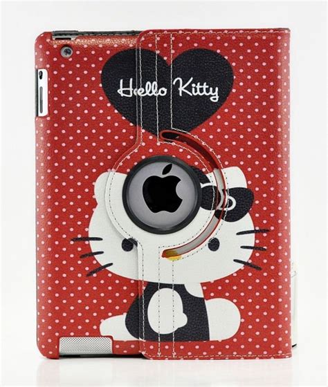 Hello Kitty Case For Apple Ipad 4 3 2 Mini 2 With Retina And Ipad Air