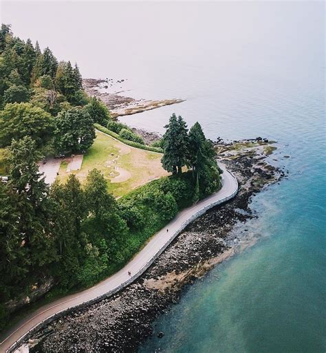 Cool Days On Vancouvers Stanley Park Seawall Travel Around The World