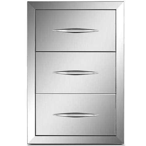 157”x285” Bbq Outdoor Kitchen Drawers Frame Storage Cabinet Access D