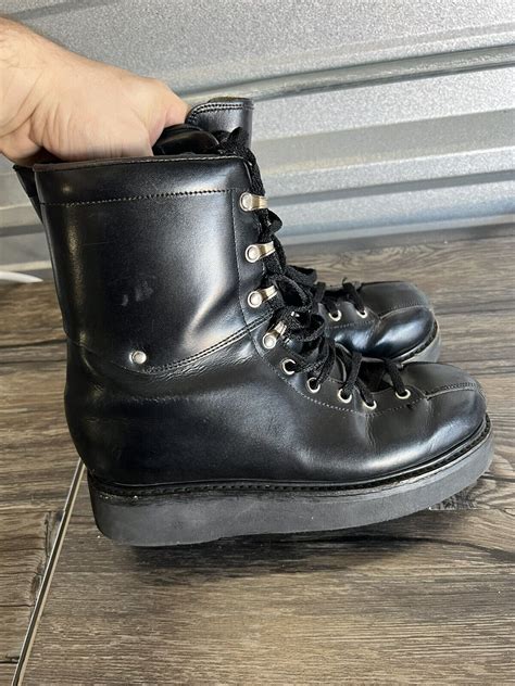 vintage para trooper jump boot leather men s sz euro … gem