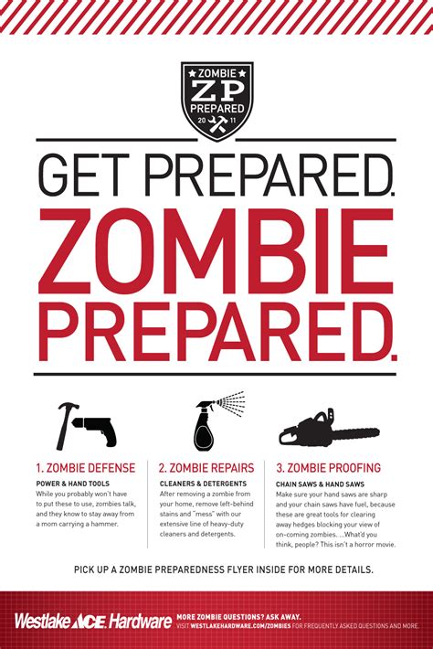 Westlake Hardware Zombie Preparedness For Humans Zombie Preparedness
