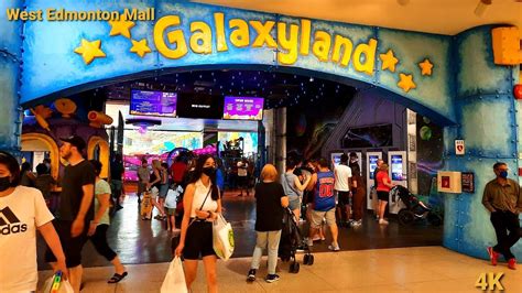Galaxyland At West Edmonton Mall The Largest Mall In Canada 🇨🇦 Full