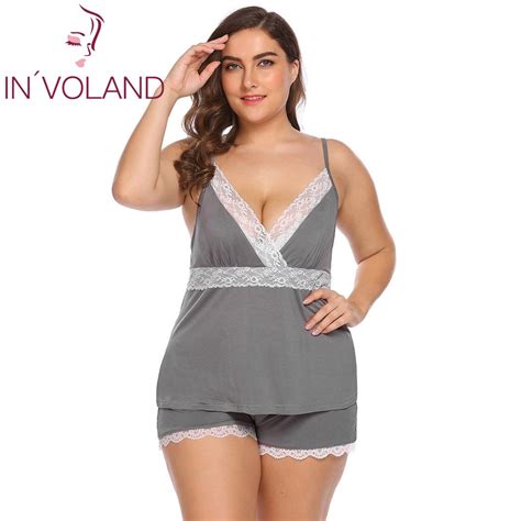 Buy Involand Plus Size Women Sleepwear Pajama Sexy