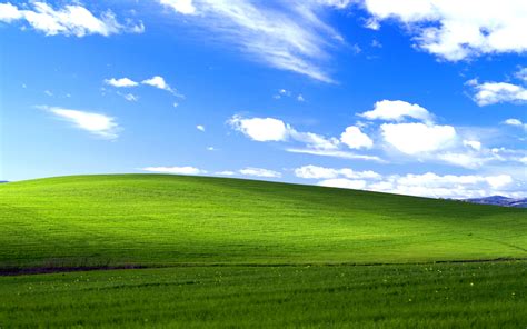 Bliss The Most Popular Desktop Wallpaper Of Windows Xp