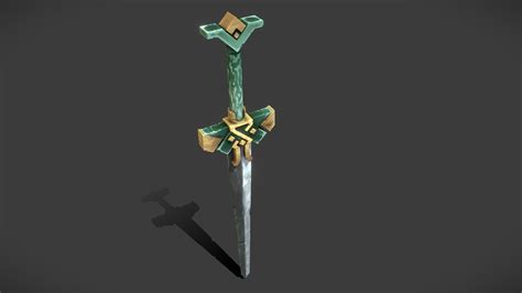 Blender Sword Download Free 3d Model By Bunny Bunnylovesu E7d5488