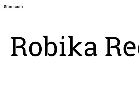 Robika Regular Font Graphic Design Fonts