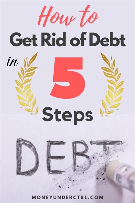 You could get money back on every purchase you make with a cash back card. How To Get Rid of Debt in 5 Steps • Money Under CTRL in 2020 | How to get rid, Debt, Money skills