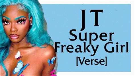 Jt Super Freaky Girl Queen Mix Verse Lyrics Pink Pussy Pink Coupe No Roof Nobu Youtube