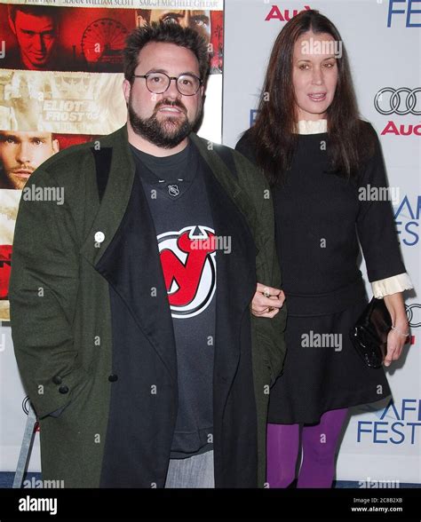 Kevin Smith And Wife Jennifer Schwalbach Smith At The Afi Fest 2007 Presents A Screening Of
