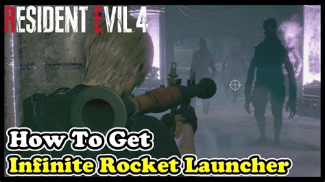 How To Get Infinite Rocket Launcher In Resident Evil 4 Remake Youtube