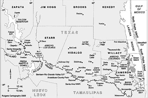 Rio Grande On A Map Maping Resources