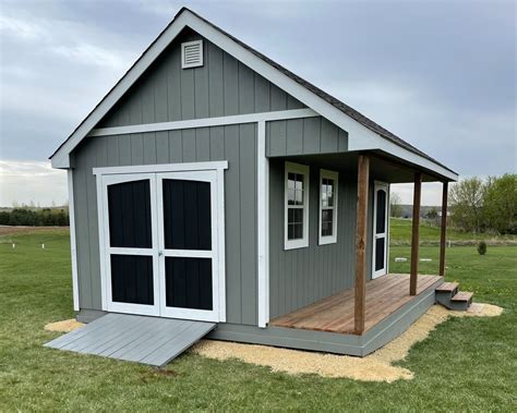 Sheds with Covered Porches — Storage Sheds MN, WI | Built on Your Site