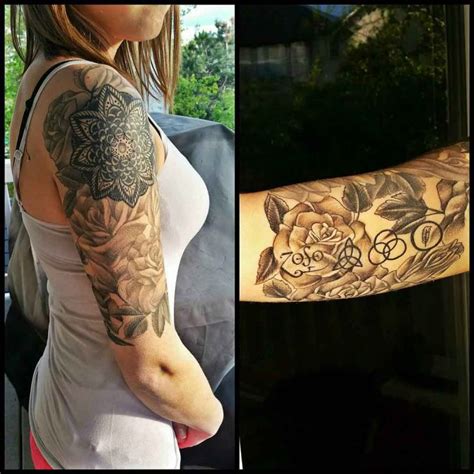 Mandala Half Sleeve Tattoo On Shoulder Best Tattoo Ideas