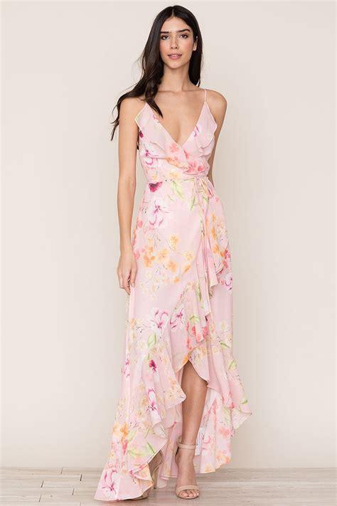 Meadow Floral Ruffle Maxi Dress Yumi Kim Maxi Dress Dresses Classy Dress