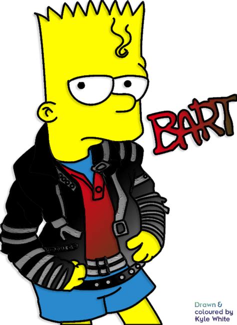 Bart Simpson Bad By Kylewhite On Deviantart