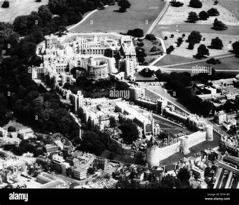 An Aerial View Of Windsor Castle Hi Res Stock Photography And Images