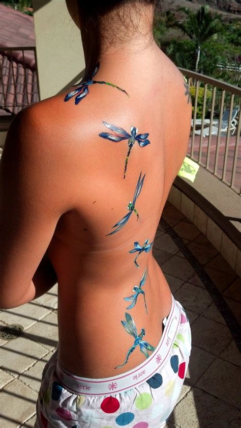 The colours are stunning and the tattoo sits gently on the toe reminding the person wearing it to relax, to enjoy pretty things, and to. Pretty Dragonfly Tattoo Designs for Girls - Pretty Designs