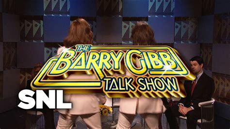 Barry Gibb Talk Show Saturday Night Live Youtube