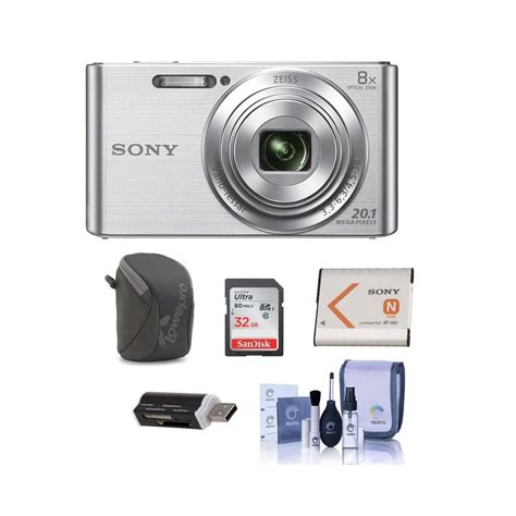 buy sony cyber shot dsc w830 digital camera bundle value kit with accessories online at low