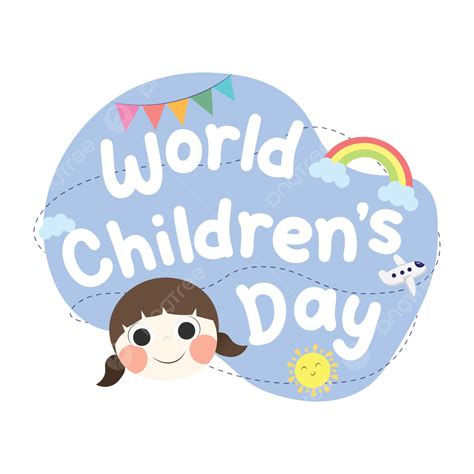 Selamat Hari Anak Yang Lucu Vektor Anak Anak Hari Anak Ilustrasi