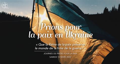 Prions Pour La Paix En Ukraine Diocèse De Saint Dié