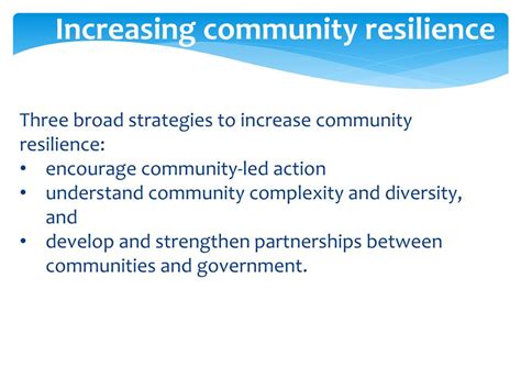 Ppt Community Resiliency Powerpoint Presentation Free Download Id