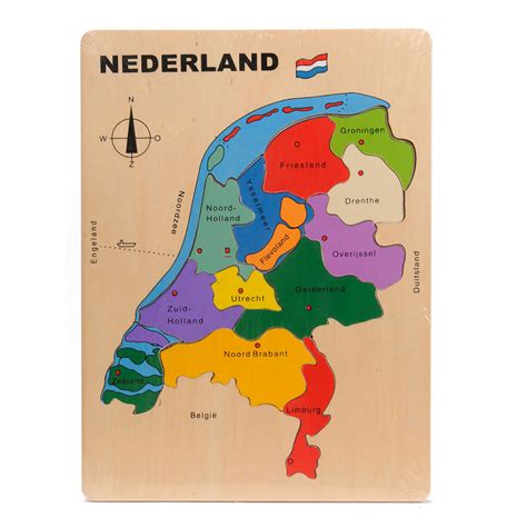 Nederlandse bedrijven hebben vele kansen in de snelgroeiende markten in de golfregio. Houten Legpuzzel Nederland | Leerspellen | Alles voor de klas
