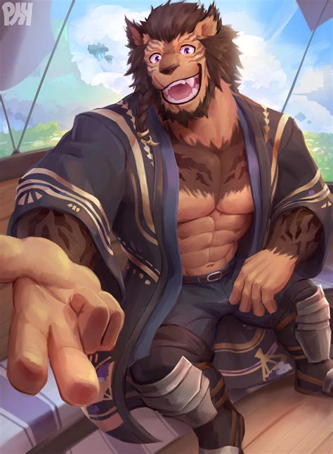 Ffxiv Hrothgar By Physen On Deviantart