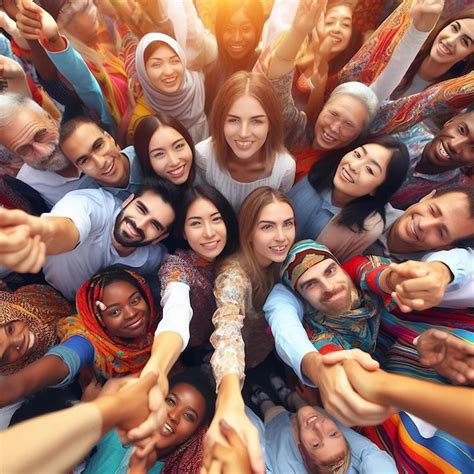 Premium Ai Image A Diverse Group Of People From Different Cultures