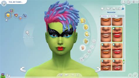 The Sims 4 Criação De Personagens Character Creation Subtitled In