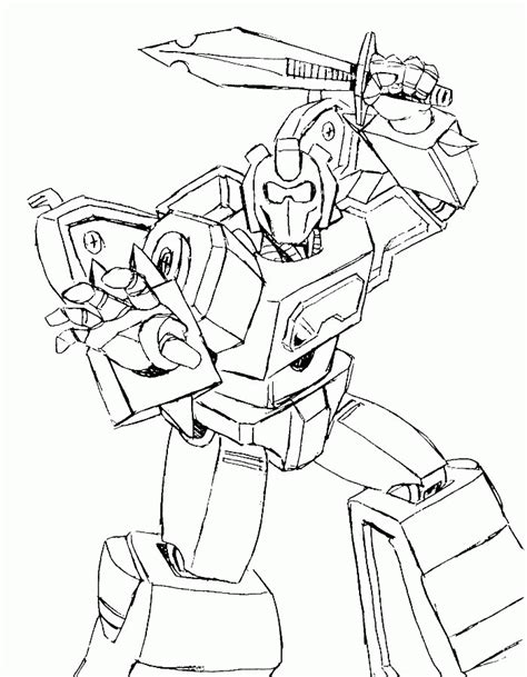 Lego Transformers Pages Coloring Pages