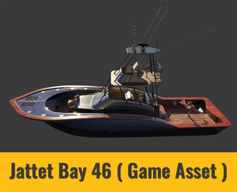 Jarrett Bay 46 Game Asset