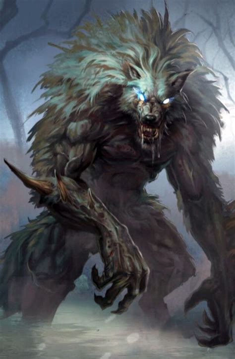 Werewolf Fantasy Monster Mythical Creatures Fantasy Creatures