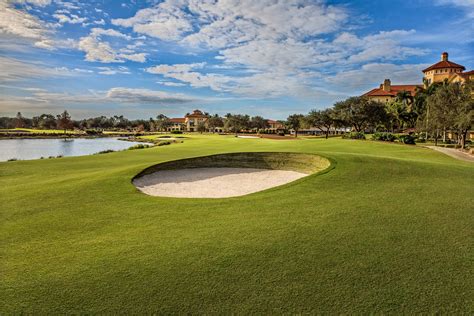 The courses are marked by the use of stacked sod wall bunkers, coquina sand and no rough. Tiburón Golf Club - Durabunker
