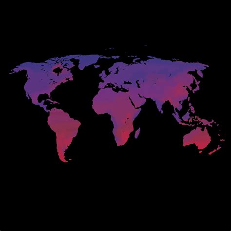Bmp Pattern Digital Download World Map Print Purple Printable Etsy