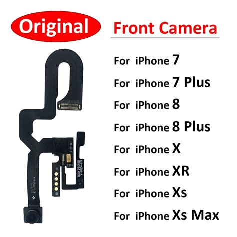 Original Iphone 8 Plus Front Camera Flex Front Camera Iphone Xs Max