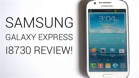 Samsung Galaxy Express I8730 Review Youtube