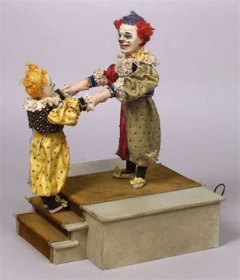 Roullet Et Decamps Automaton Two Clown Acrobats Sequence Begins With