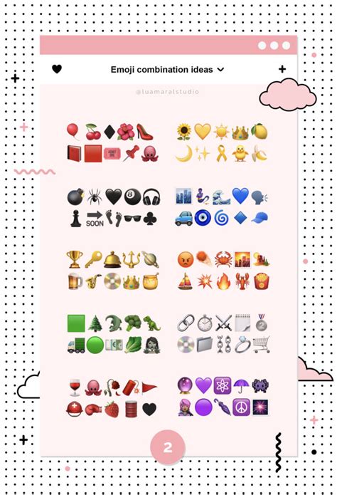 Cute Emoji Combinations To Copy And Paste The Ultimate
