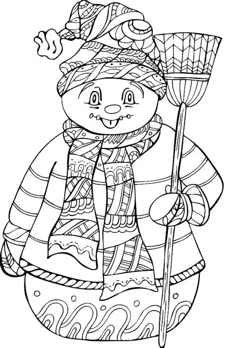 Free Printable Winter Coloring Pages Printable Templates