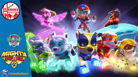 Heroes Hq Paw Patrol Mighty Pups Youtube